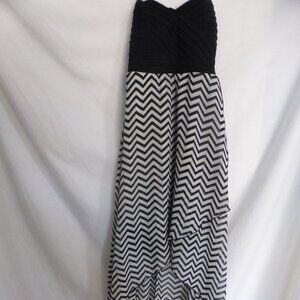 GUESS, xs, extra small, black and white dress GUC